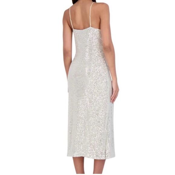 BB Dakota by Steve Madden Sequin Dress Women’s Size Large - Picture 7 of 14